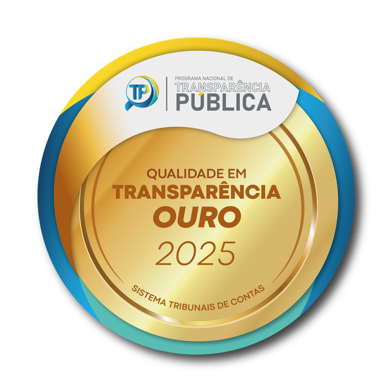Selo de Qualidade em Transparência Pública - Ouro 2025